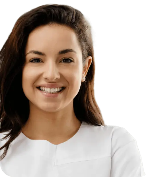 Woman smiling after using Cherry financing for her aesthetic treatment